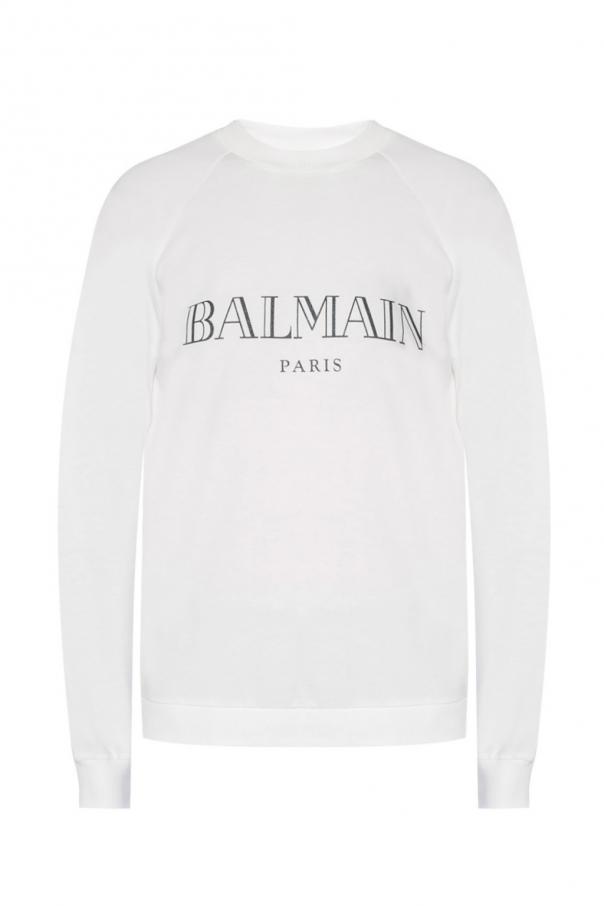 Balmain clearance white sweatshirt